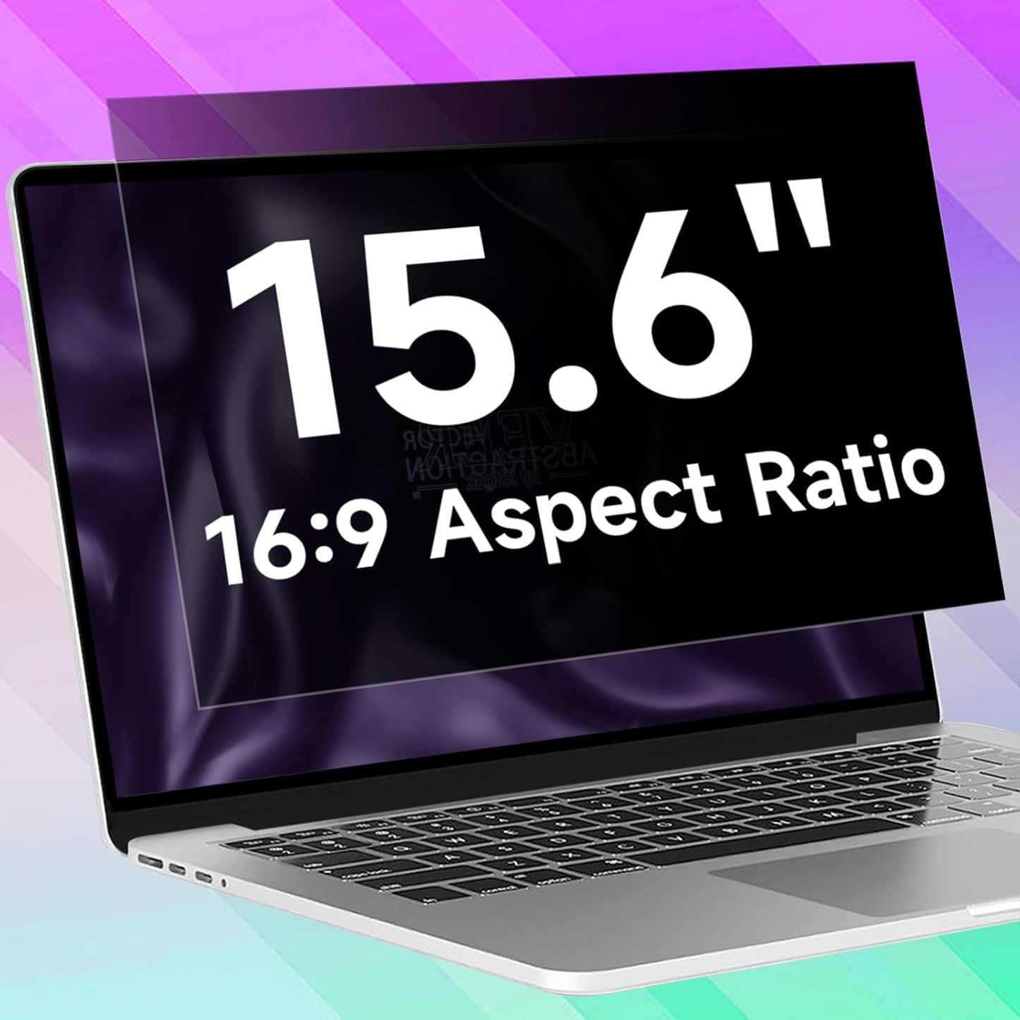 15.6 Inch 1920x1080 Laptop Privacy Screen Filter, Anti Blue Light Glare & Anti Scratch Computer Privacy Shield for 15.6" with 16:9 Aspect Ratio Laptop
