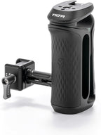 Tilta Xeno Side Handle for Filmmakers & Cameras - Black | Secure Connection & Helps Prevent Rotation | Adjustable Height | Textured Silicone Grip | Convenient Assembly (NATO)