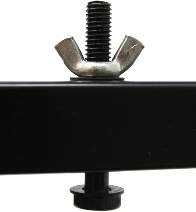 American Sound Connection ASC Pro Audio Mobile DJ Light Stand 6 Foot Height Lighting Multi Fixture T Bar Portable Tripod