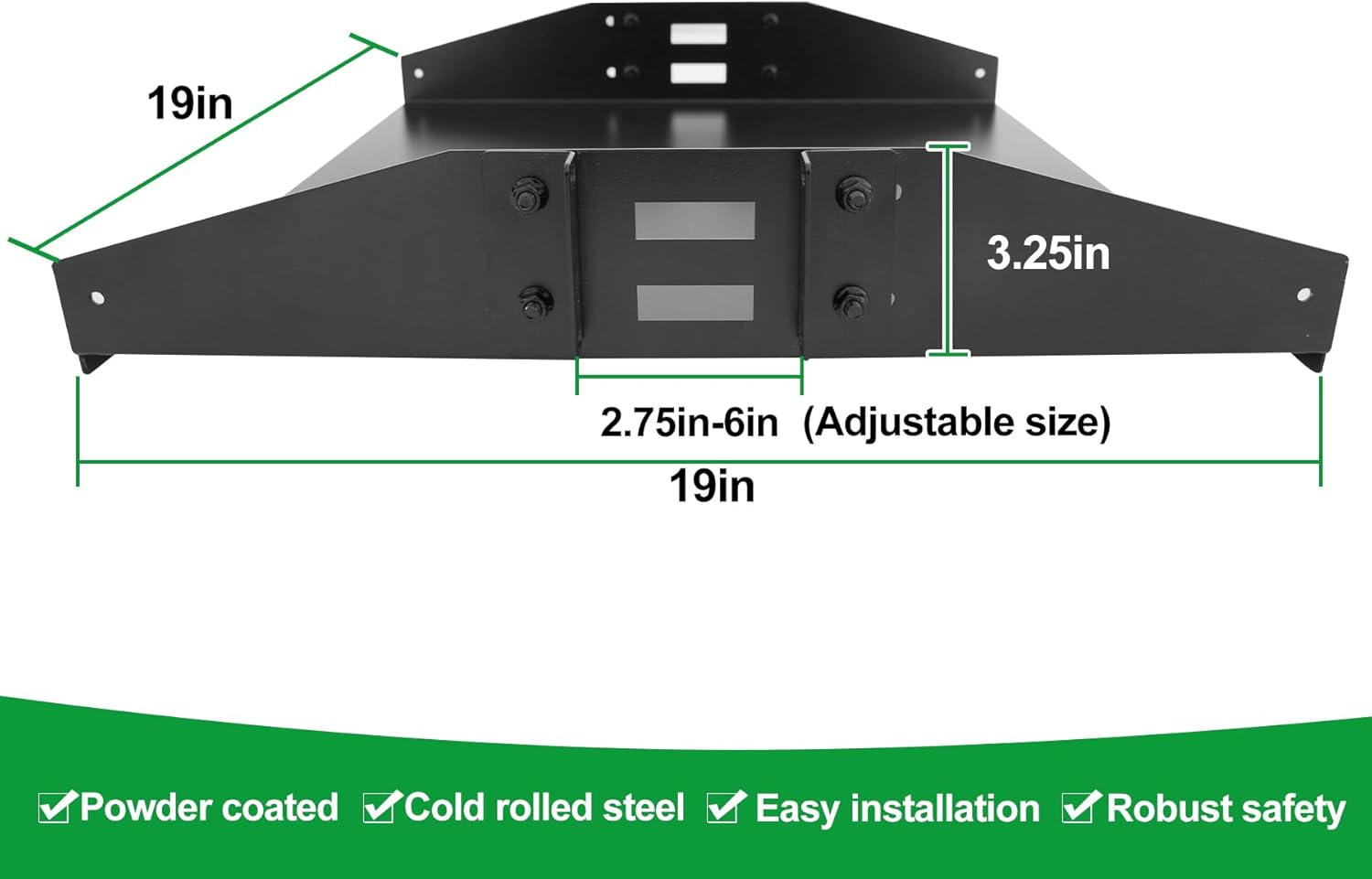 2 Post 29U Open Frame Server Rack 2-Post Server Rack Network Rack,Comes with 2 Center Trays,for 19 Inch Equipment, Networking Data & IT Devices,1260lbs Weight Capacity Rack(2P-LD-29)
