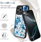 AIGOMARA Case for iPhone 16 Pro Max [Compatible with MagSafe] Blue Turtle Shell Ocean Collage Pattern Design for Women Girls Men Soft TPU Bumper Hack PC Back Shockproof Protective Slim Magnetic Cover
