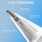 (8 Pack) Replacement Tips for Apple Pencil 2nd Generation and Apple Pencil 1st Generation,Inesore Upgraded Apple Pencil Tips Accessories Compatible with Apple Pencil 2 Generation iPad Pro Pencil Nib