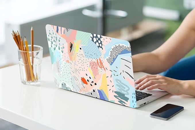 LanBaiLan Compatible for MacBook Pro 13 inch with Touch Bar 2022 2020 2019 2018 2017 2016 M1 M2 Chip A2338 A2289 A2251 A2159 A1989 A1706 A1708, Laptop Hardshell Case & Keyboard Cover, Graffiti