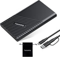 fanxiang 1TB External SSD, Portable Solid State External Hard Drive USB 3.2 Gen2x2, Up to 2000MB/s, USB-C External Storage for iPhone 15/Pro, PC, Laptop, Creators,Gaming Console - PS2000W