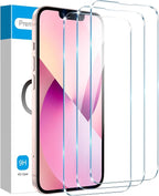 Fotbor for [3 Pack] iPhone 16e/13/13 Pro/14 Screen Protector Glass, 9H Tempered Glass Case Friendly HD Film Accessories iPhone 16e 13 13Pro 14 6.1"