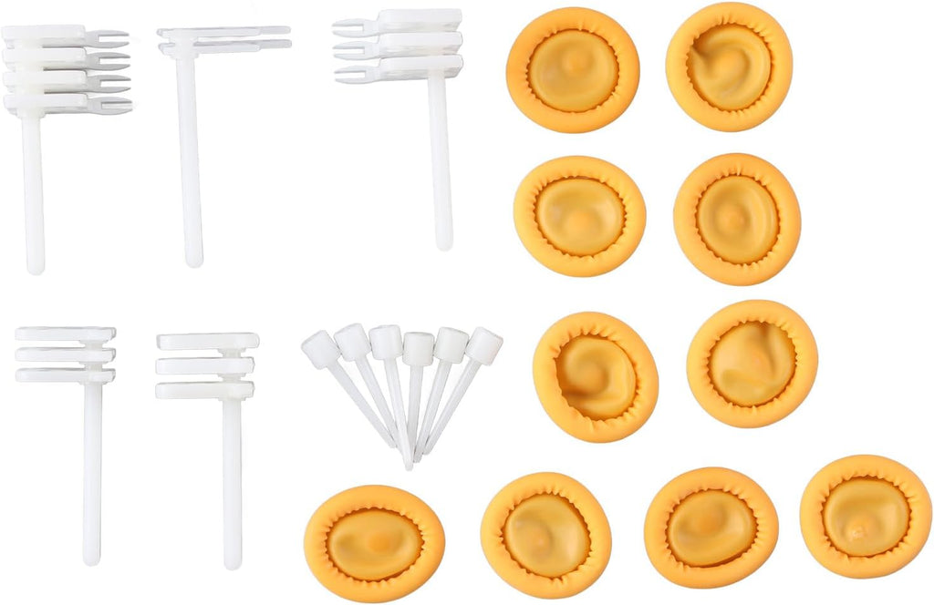 21 Pcs Hard Drive Head Replacement Comb Set, HDD Data Recovery Tool Kit with ABS Magnetic Head Repair Combs for Secure Fixation 104 123 203 302 403