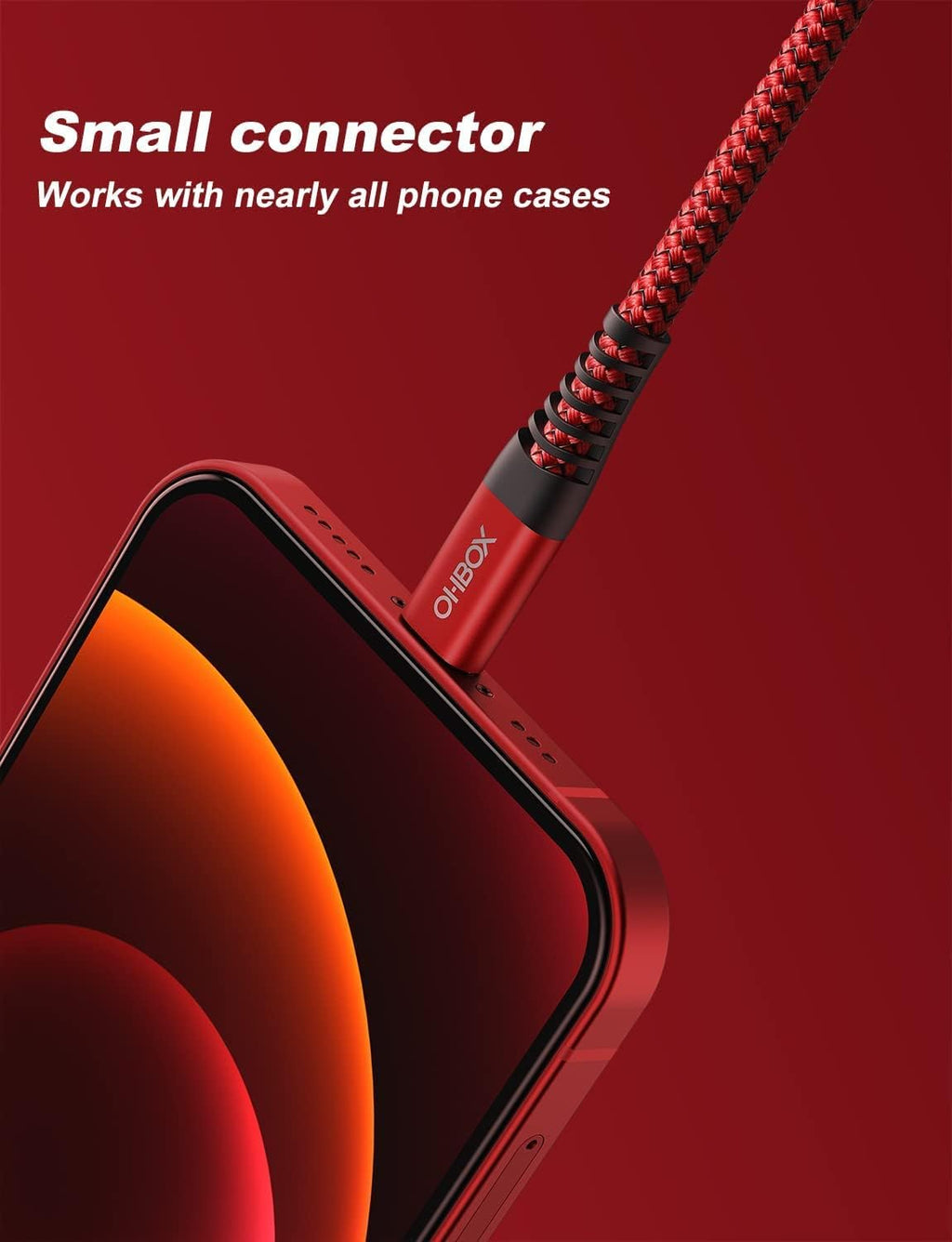 ohbox 6FT USB C to Lightning Cable 2Pack iPhone Fast Charger Cable Type C iPhone Charging Cord Compatible with iPhone 14 13 12 11 Pro Max XR XS X 8 Plus SE iPad