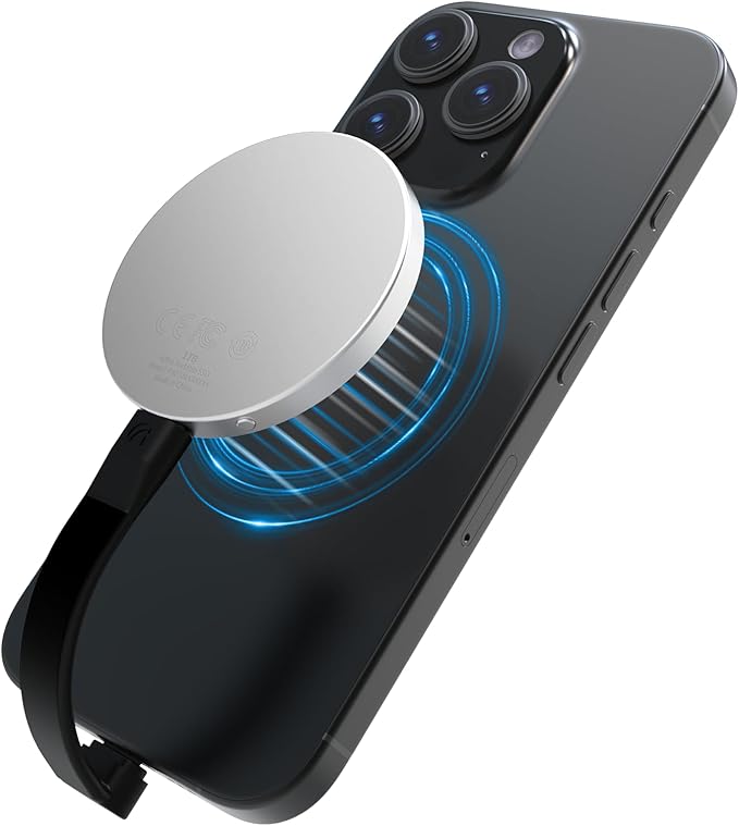 P10 Magnetic PSSD 2TB，for iPhone MagSafe Portable SSD, Upto 2000MB/s-Type-C, SM2320，USB 3.2 Gen 2x2 20Gbps, Connectivity, Updated Firmware - Portable Magnetic External Solid State Solution