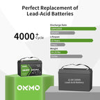 12V 100Ah LiFePO4 Lithium Battery, Group 31, Built-in 100A BMS, Low-Temp Protection, 15000+ Deep Cycles, Lightweight Rechargeable Battery for RV, Solar, Marine, Trolling Motor, Home, Off-Grid