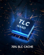 FX812 256GB SSD SATA III 2.5" 6GB/s, 3D NAND TLC, 70% SLC Cache, Up to 560MB/s, Compatible with Laptop & PC Desktop