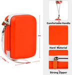 Labels Printer Case Compatible with COLORWING D30 Bluetooth Wireless Portable Labeling Printer Also for Phomemo D30 D35 for Memoking Mini Thermal Printing Sticker Storage Holder