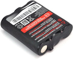 (4-Pack) 3.6V 800mAh Ni-MH Battery Replacement for Motorola PMNN4477AR T200 T400 T500 T800 T600 T62 T82 T92 T260 T265 T801 T460 T465 T480 Walkie Talkies