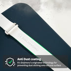 C-Shaped Clip Finger Phone Grip, Sinjimoru Silicone Cell Phone Strap for Phone Case with Clip as Phone Loop Holder for iPhone Case & Samsung Phone. Sinji Loop Clip White 230