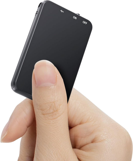 1536Kbps Digital Voice Recorder, with Noise Reduction, Metal Housing, for Lectures and Meetings