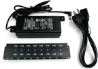 PoE Texas 8 Port Injector - 10/100 Passive Power Over Ethernet With 48V 60W UL Power Supply - 802.3af for VoIP Phones, WiFi Access Points, IP Cameras - Add to A Non-PoE Switch