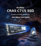 KLEVV CRAS C715 1TB M.2 2280 NVMe PCIe Gen3x4 Laptop & Desktop, up to 3200MB/s (K01TBM2SP0-C7T)
