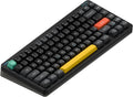 nuphy Halo75 V2 Mechancial Gaming Kyeboard,75% Wireless Hot Swappable Bluetooth Keyboard,83 Kyes RGB Backlit Keyboard,Support Bluetooth/2.4GHz/USB-C-Black Raspberry Switch