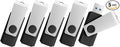 TOPESEL 5 Pack 64GB USB 3.0 Flash Drives, Thumb Drives for PC and Laptops