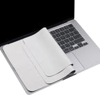 2 Pack Microfiber Liner Cleaning Cloth 15" 16" MacBook Air/MacBook Pro Screen Keyboard Imprint Protection, Keyboard Protector Compatible with MacBook Air 15.3" /MacBook Pro 15"/MacBook Pro 16"