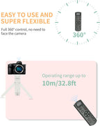 for Nikon Wireless Camera Remote Control - Aodelan Rechargeable Shutter Release Trigger with OLED Screen for Zfc, Z50, P1000,A1000, P950, B600; Replaces Nikon ML-L7(Black)