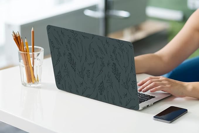 LanBaiLan Compatible for MacBook Pro 13 inch with Touch Bar 2022 2021 2020 2019 2018 2017 2016 Release M1 M2 A2338 A2289 A2251 A2159 A1989 A1706 A1708, Laptop Hardshell Case & Keyboard Cover, Grass