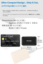 Nextorage Japan 1TB USB3.2 Gen2 Poratable SSD NX-P2SE sereis Type-C Compact and Fast Speed (max Read 1000MB/s)