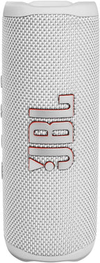 JBL Flip 6 - Portable Bluetooth Speaker, powerful sound and deep bass, IPX7 waterproof, 12 hours of playtime, JBL PartyBoost for multiple speaker pairing for home, outdoor and travel (White)