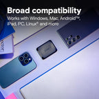 Crucial X10 2TB Portable SSD, Up to 2,100MB/s, USB 3.2 USB-C, External Solid State Drive, Compatible with Windows, Mac & Android, Durable Storage for Games, Photos & Files, Black - CT2000X10SSD9C02