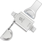 JSL JDTDC MFi Certified 512GB Photo Stick for iPhone USB C Flash Drive External Storage for iPhone 16/15/14, iPad, Android Memory Expansion, Phone-Picture-Saver Portable Thumb Drive for Photos Videos