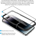 iPhone 14 Pro Screen Protector Tempered Glass Compatible with Apple Dynamic Island (2 Pack)