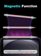 Stylus Pen for Android Tablet/Phone Pom Tips Fast Charge Stylus Pen for iPhone Magnetic Active Pencil Compatible with Samsung A9+, iPhone, Lenovo and Other Android Smartphone and Tablet Devices-Pink