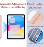 Stylus Pen for iPad 2018-2025 with Palm Rejection, Apple Pencil for Pad11th/10th/9th/8th/7th/6th Gen, iPad Pro 11/12.9 inch, New iPad Air 2025 11&13-inch(M3/2) /5th/4th/3th Gen, iPad mini 6th/5th