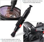 VSGO All-in-One Camera Cleaning Kit for APS-C Sensor Cameras Compatible with Canon, Nikon, Sony, Pentax and DSLR,CMOS Swabs, Lens Cleaning Pen, Air Blower and Other Clean Accessories Included (DKL-20)