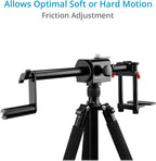 PROAIM Tango 360° Camera Rotating Dutch Angle Rig for DSLR Cameras. Height Adjustable. Payload up to 2.27kg/5lb. (P-TNGO-01)