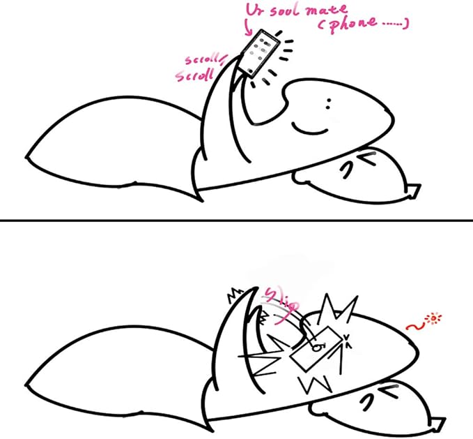 Phone Grip Holder for Hand, Universal Finger Strap Phone Holder, Finger Selfie Grip Compatible with Most Smartphones (Light Blue) - 2Pack