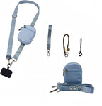 Clip and Go Strap for Phone with Wallet - Adjustable and Detachable Phone Lanyard Crossbody, Wrist Wallet for Home Travel