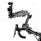MOVMAX Blade Arm Bike Motorcycle Handlebar Mount Stabilizer, Camera Clamp Mount Shock Absorber for DJI Osmo Pocket 3, Insta 360, GoPro Hero Cameras w Ball Head, Pocket 3 Accessories