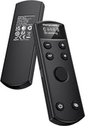 for Canon Camera Remote Control, Hanpusen Rechargeable Wireless Shutter Release with OLED Screen for R50/G7X Mark III/R8/R5/R/RP/R50 V/R10/R5 Mark II/M50/M200/6D Mark II/M6 Mark II, Replace BR-E1