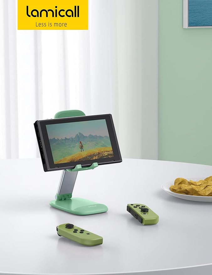 Lamicall Easter Basket Stuffers for Teens Girls Boys Cell Phone Stand, Light Green Cell Phone Holder for 4-8'' Smartphone, Easter Basket Essentials