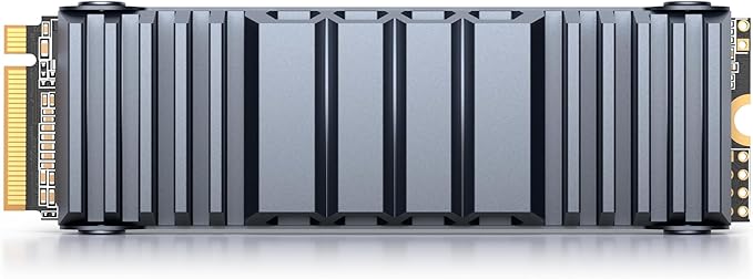 Yottamaster YS5 1TB SSD for PS5 Storage Expansion with Heatsink, M.2 PCIe 4.0 Gaming SSD Up to 7450MB/s, 3D NAND TLC, Internal Gaming Solid State Drive for PS5