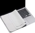 2 Pack Microfiber Liner Cleaning Cloth with Screen Keyboard Imprint Protection for MacBook Pro/AIR 13" 14" 2018-2025, Keyboard Protector Compatible MacBook Air 13 M4 M3 M2 M1/MacBook Pro 14 (M5- M1)
