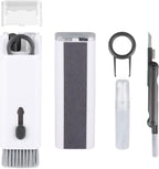 7-in-1 Electronic Cleaner Kit,Keyboard Cleaner,Laptop Cleaner Kit for Monitor, Cell Phone,Earphones, Headset, Lego, Airpods, Laptop Camera Lens (Black)