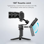 SmallRig Plastic Lightweight Adjustable Handle Sling Handgrip Only for DJI RS 4 Mini/RS 3 Mini Gimbal Handheld Stabilizer, with NATO Clamp and Cold Shoe Mount