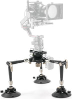 Tilta Hydra Articulating Car Mounting System | Supports 75mm & 100mm Tripod Heads | Heavy Duty | Mount via Manfrotto & Arca | Optional Electronic Suction Cups | Stable & Secure