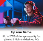 Toshiba X300 16TB Performance & Gaming 3.5-Inch Internal Hard Drive – CMR SATA 6 GB/s 7200 RPM 512 MB Cache - HDWR51GXZSTA