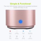 EWA A106 Portable Mini Bluetooth Speaker, Enhanced Bass and High Definition Sound, Portable Design, for iPhone, iPad,Nexus,Laptops and More (Rosegold)