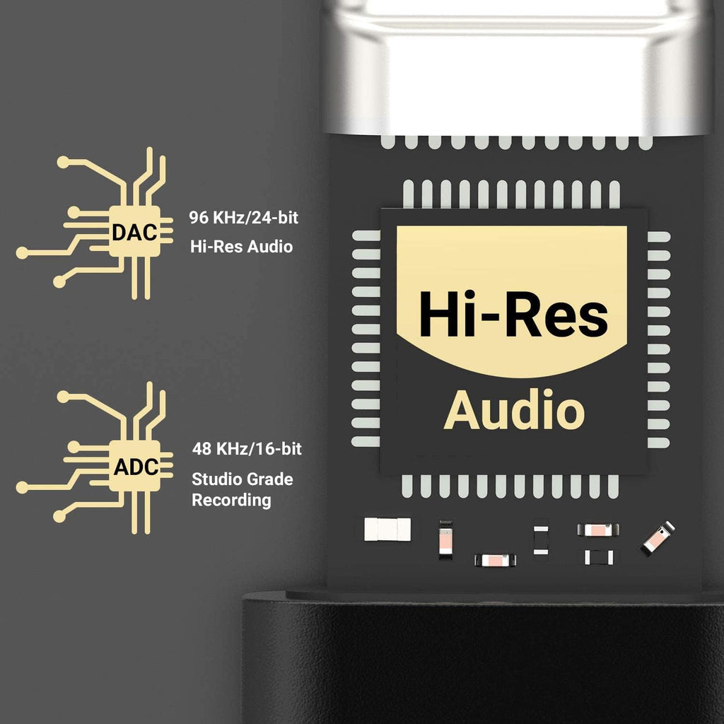 USB C Audio Splitter for 2 Headphones with 96KHz/24-bit DAC, Type C to Dual Earphones Aux Splitter for Samsung S25/S24/S23/S22/S21/S20 Ultra, Tab S10/S9/S8/S7/S6, Z Fold 6/5/4/3/2, Z Flip 6/5/4/3/2