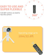 Hanpusen Rechargeable Camera Remote Control for Sony - Wireless Shutter Release with OLED Screen compatiable with ZV-1F,ZV-1II,ZV-1,ZV-E10II,ZV-E10,A6100,A6400,FX30,FX3;Replace Sony RMT-P1BT（Black）