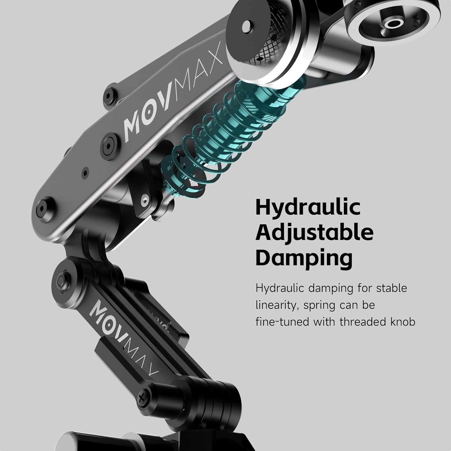 Movmax Blade Arm for DJI Pocket 3, Insta 360, and GoPro Hero 12 Cameras with N2 Arm Technology and Universal Locking Screw