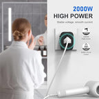 Universal Travel Adapter, 5 in 1 International Travel Plug Adapter with 2 USB A and 2 USB C, Worldwide Travel Plug Adaptor UK to European Power Socket Charger for EU USA UK AUS Asia